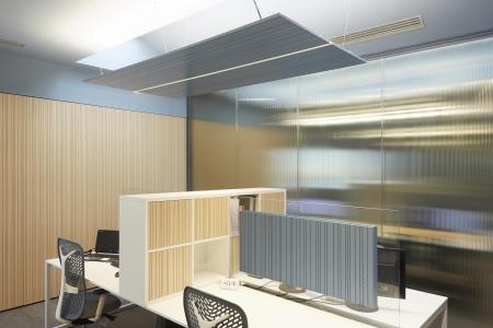 Rivestimento soffitto ufficio