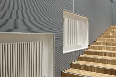 Soft Top wooden ceilings & claddings at the Aula Magna
